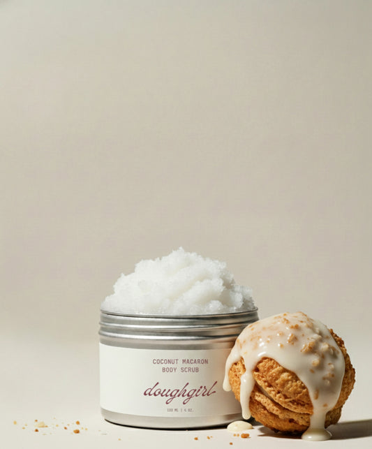 Coconut Macaron Body Scrub